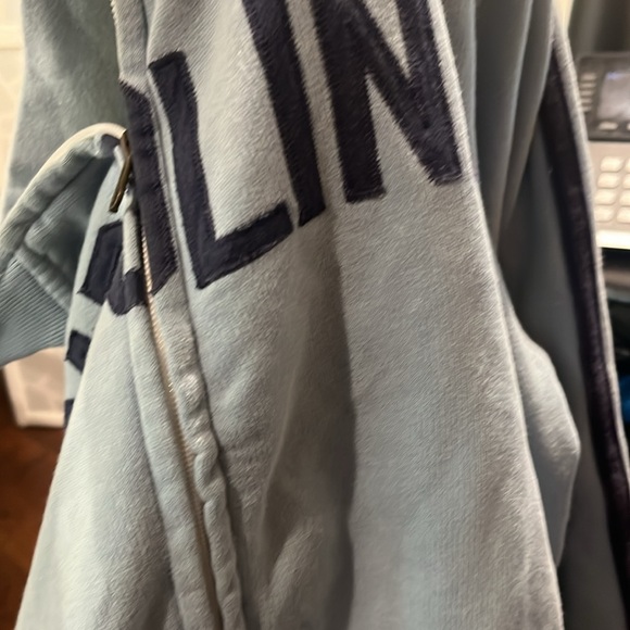 TAILGATE NORTH CAROLINA ZIP UP SWEAT JACKET TAR HEELS - Picture 4 of 5